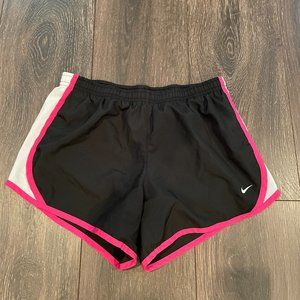 Kid's Nike Black and White Dri-fit Shorts